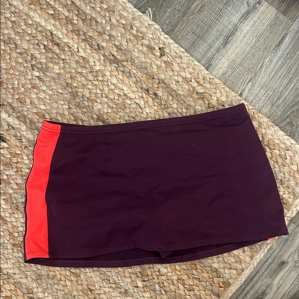 SET Active Purple and Red Skirt